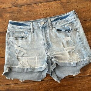 So Favorite Shortie low-rise stretch denim size 7